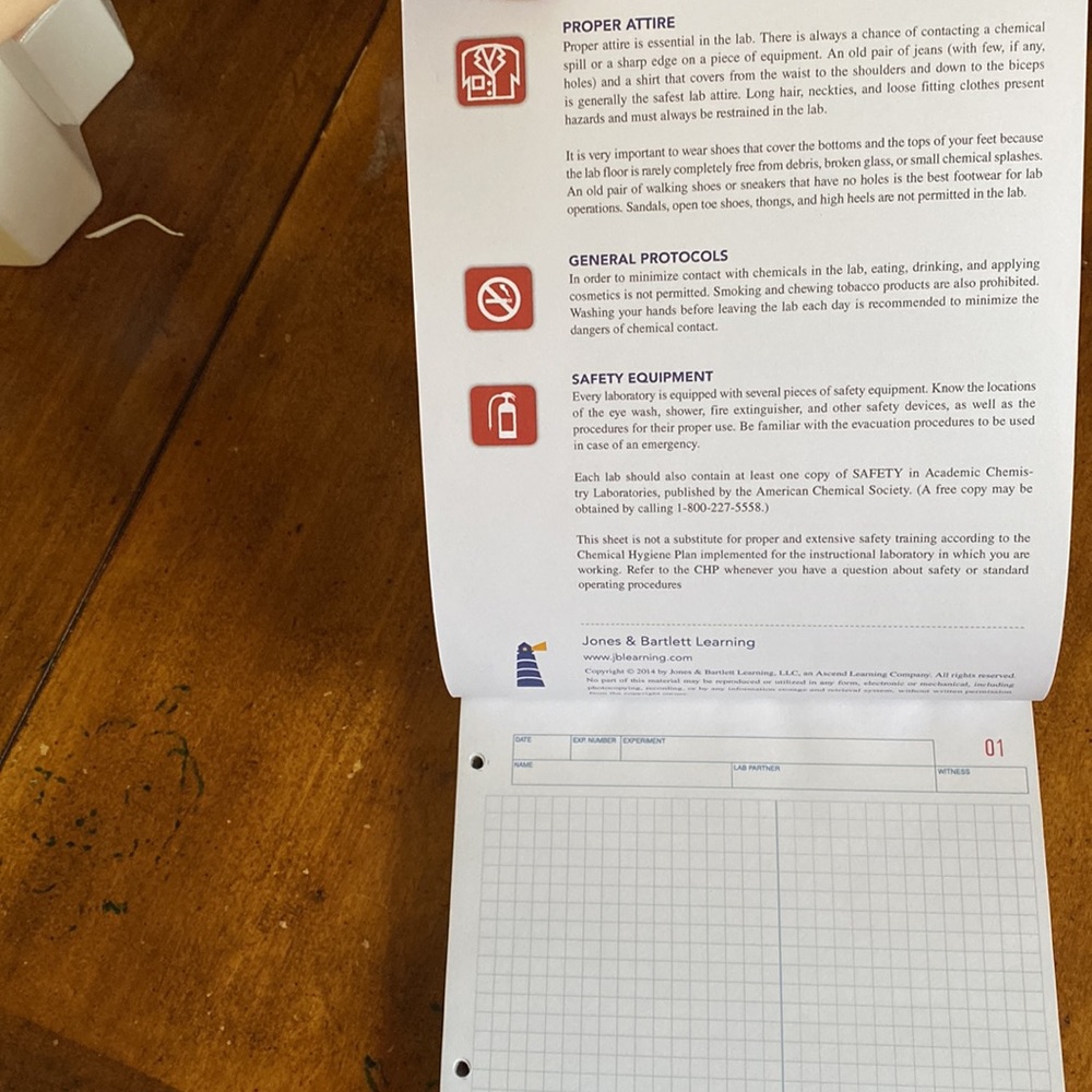 New Lab Notebook - Picture 5 of 5